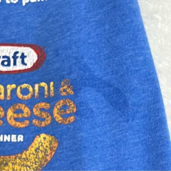 kraft macaroni and cheese Instructions T Shirt xs 4t/5t Kids unisex FLAWED - Picture 6 of 7